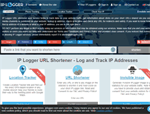 Tablet Screenshot of iplogger.com
